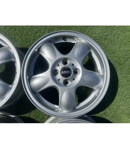 4x100 15" Mini gyári alufelni 5,5Jx15h2 ET45 - Mobil Gumis 4