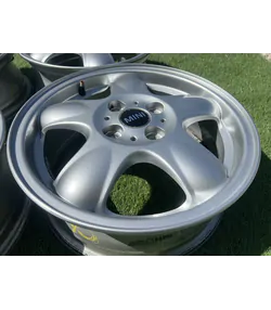 4x100 15" Mini gyári alufelni 5,5Jx15h2 ET45 - Mobil Gumis 6