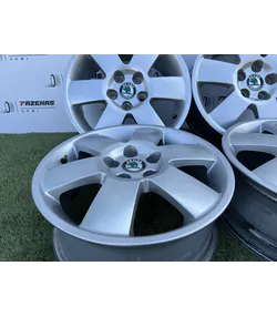 5x100 15" Skoda gyári alufelni 6Jx15h2 ET43 - Mobil Gumis 2
