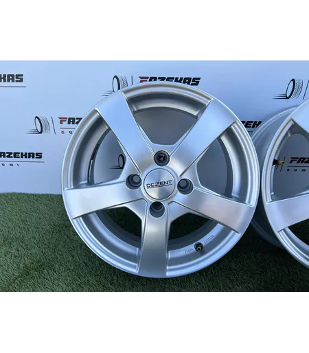 4x100 14" Dezent alufelni 5,5Jx14h2 ET35 - Mobil Gumis 4