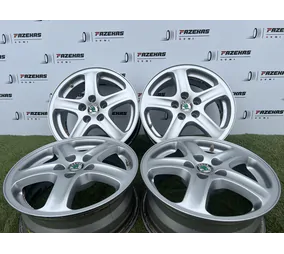 5x100 15" Skoda gyári alufelni 6Jx15h2 ET38 - Mobil Gumis