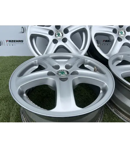 5x100 15" Skoda gyári alufelni 6Jx15h2 ET38 - Mobil Gumis 2
