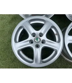 5x100 15" Skoda gyári alufelni 6Jx15h2 ET38 - Mobil Gumis 3