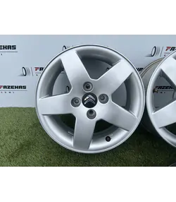 4x108 15" Peugeot Citroen gyári alufelni 6Jx15h2 ET23 - Mobil Gumis 5