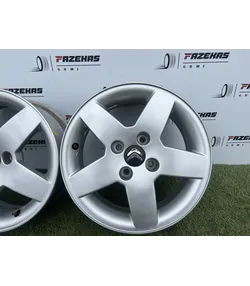 4x108 15" Peugeot Citroen gyári alufelni 6Jx15h2 ET23 - Mobil Gumis 6