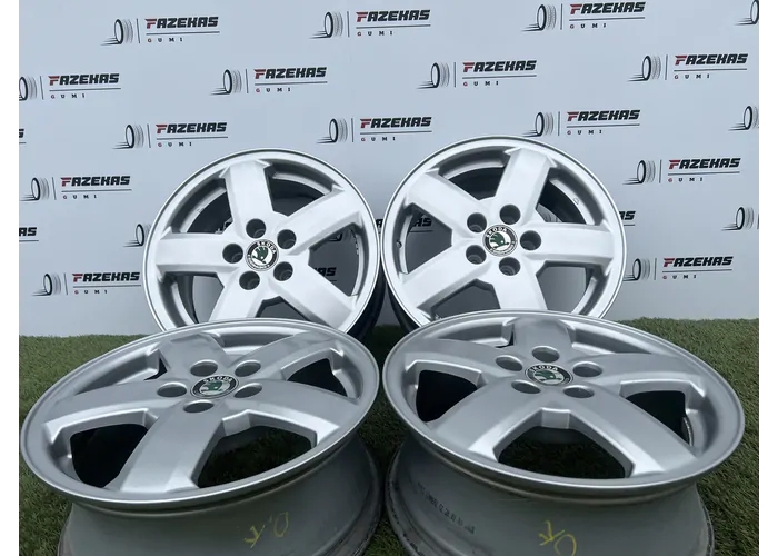 5x100 15" Skoda gyári alufelni 6Jx15h2 ET38 - Mobil Gumis