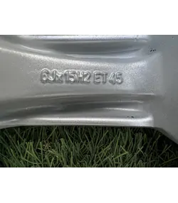 4x100 15" Volkswagen gyári alufelni 6Jx15h2 ET45 8