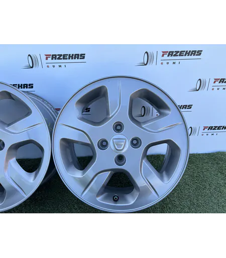 4x100 15" Dacia gyári alufelni + TPMS szenzor 6Jx15h2 ET40 - Mobil Gumis 6