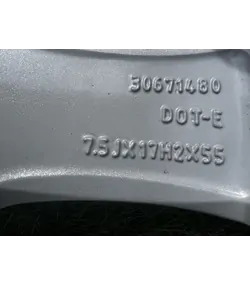 5x108 17" Volvo gyári alufelni +TPMS szenzor 7,5Jx17h2 ET55 8