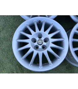 5x98 16" Alfa Romeo gyári alufelni 7Jx16h2 ET35 - Mobil Gumis 3