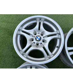 5x120 17" Bmw M gyári kétszéles alufelni 7,5Jx17h2 ET41 8,5jx17h2 ET50 5