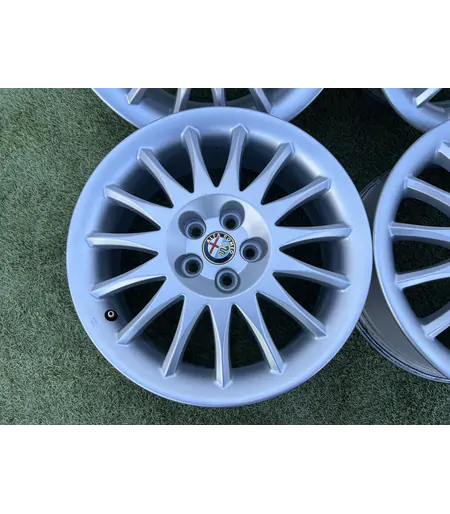 5x98 16" Alfa Romeo gyári alufelni 6,5Jx16h2 ET41,5 - Mobil Gumis 3