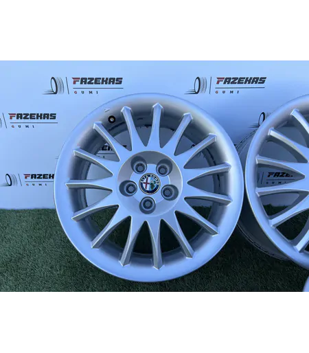 5x98 16" Alfa Romeo gyári alufelni 6,5Jx16h2 ET41,5 - Mobil Gumis 5