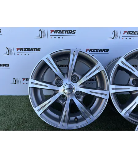 4x108 14" Borbet (Citroen,Peugeot) alufelni 6Jx14h2 ET24 - Mobil Gumis 5